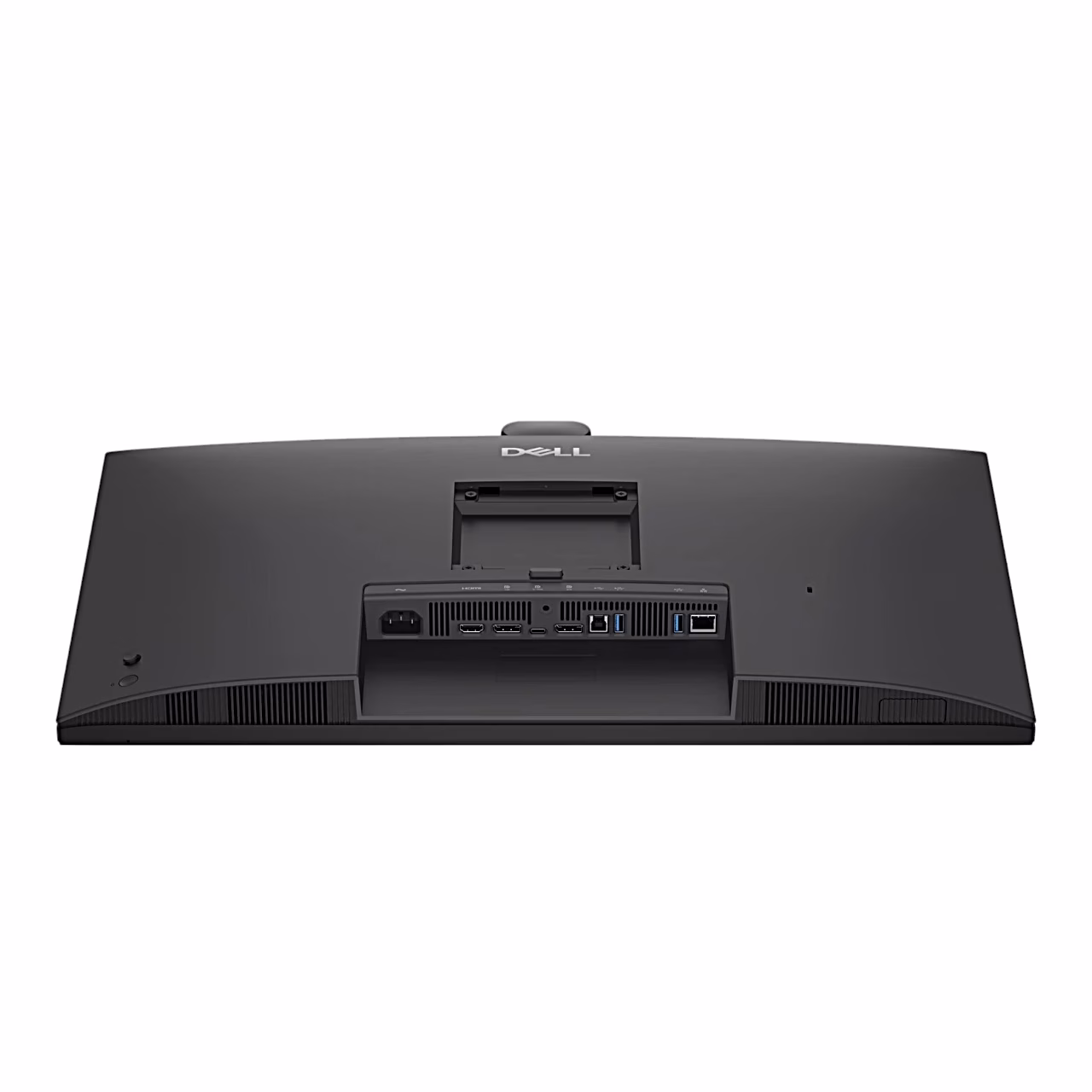 Dell P2726DEB monitori tagakülje ühenduspesad altpoolt vaadatuna