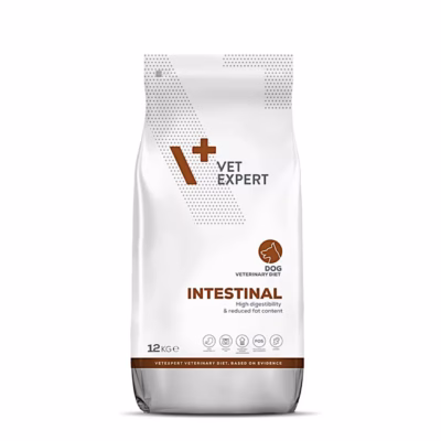 VetExpert Veterinary Diet Intestinal 12 kg gluteenivaba ja sojavaba kuivtoit seedetraktiprobleemidega koertele