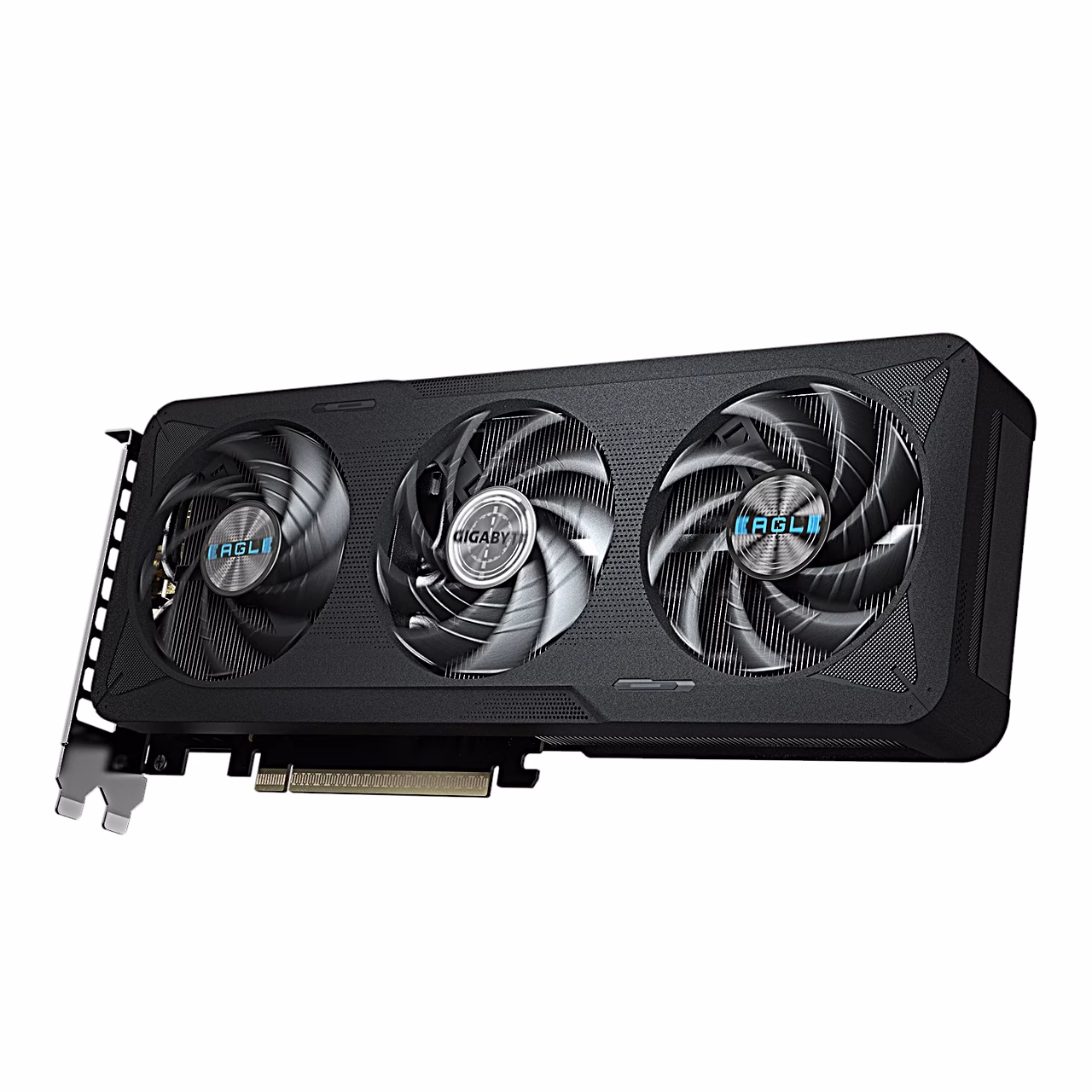 Gigabyte RTX 5060 Ti EAGLE MAX OC videokaart paremalt nurga alt