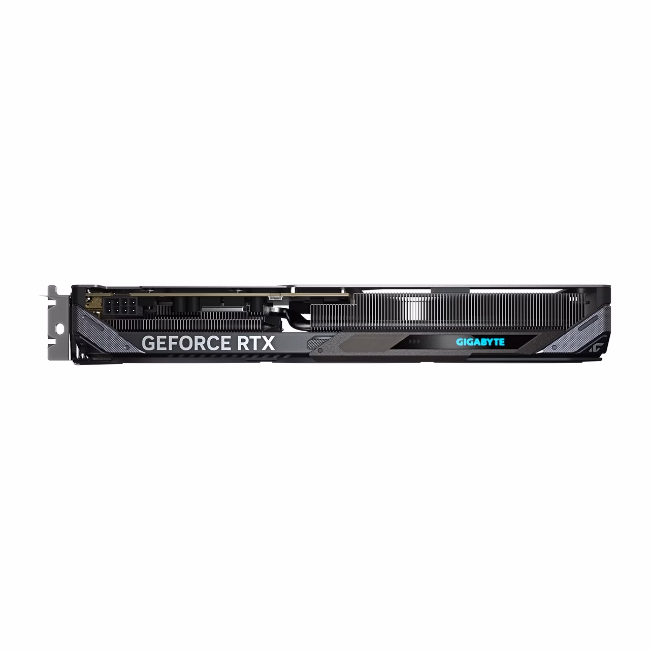 Gigabyte RTX 5060 GAMING OC 8G videokaardi ülaserv GeForce RTX kirjaga