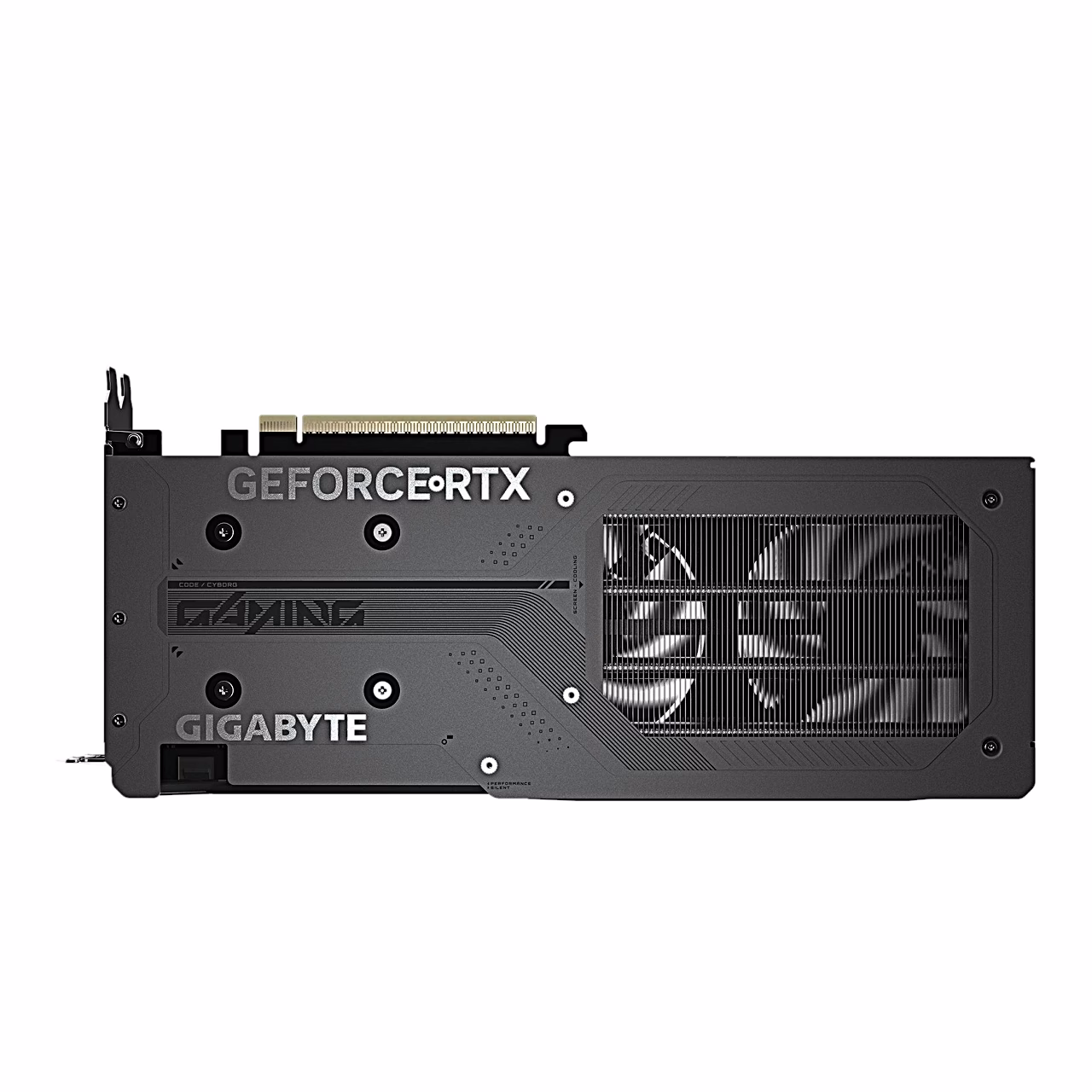 Gigabyte RTX 5060 GAMING OC 8G videokaardi tagaplaat