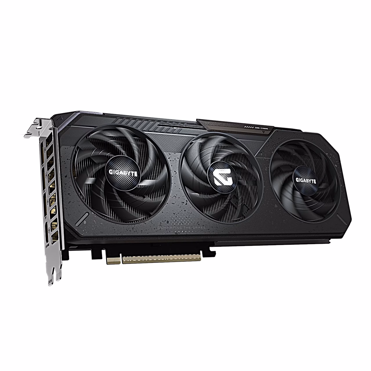 Gigabyte RTX 5060 GAMING OC 8G videokaart kinnitusplaadi poolt eest