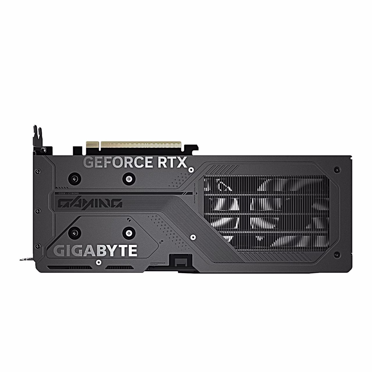 Gigabyte RTX 5060 Ti GAMING OC 8G videokaardi tagaplaat