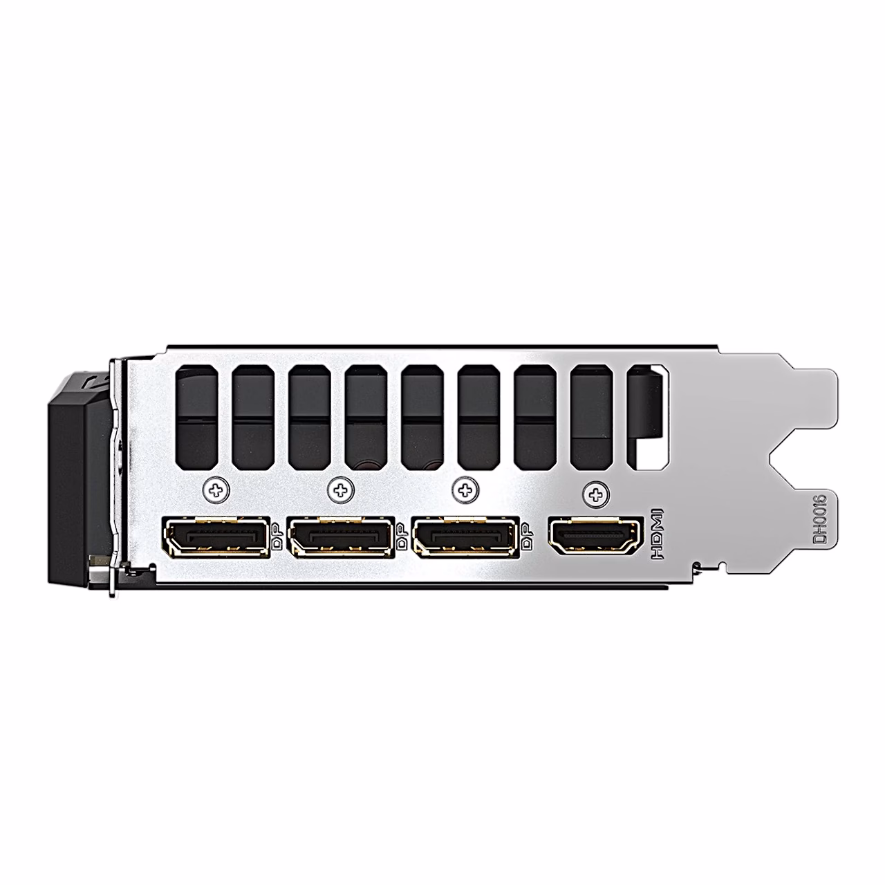 Gigabyte RTX 5060 Ti WINDFORCE OC videokaardi HDMI- ja DisplayPorti väljundid