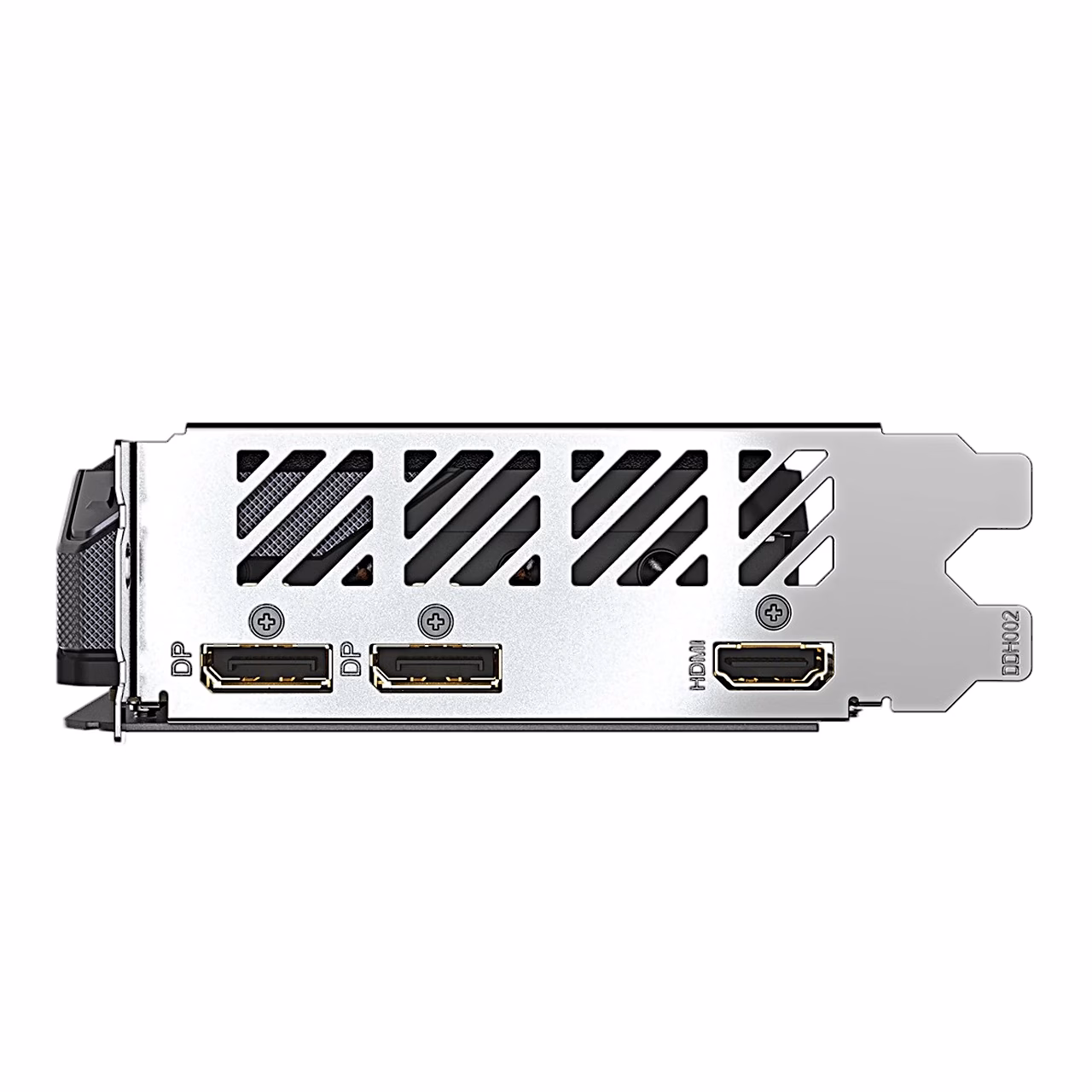 Gigabyte RX 9060 XT GAMING OC 16G kinnitusplaat DisplayPortide ja HDMI-pesaga