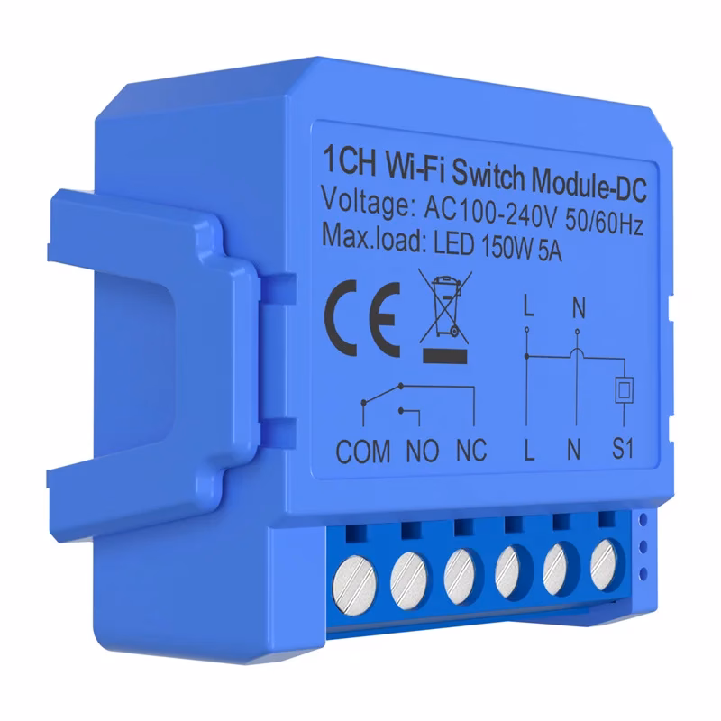 AVATTO WSM16-DC32V-1 kuivkontakt moodul, vaade klemmidele