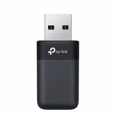WiFi-adapter TP-Link Archer TX23U eestvaates, USB-pistik üleval