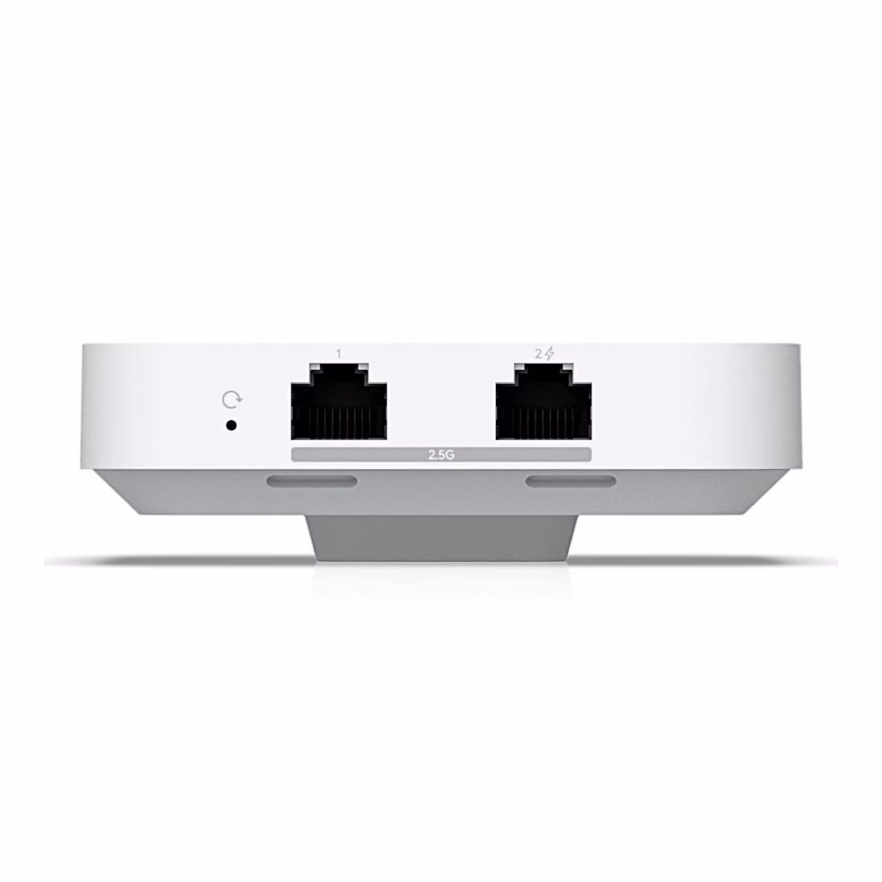 Ubiquiti U7 In-Wall alumine serv kahe RJ-45 pordi ja lähtestusnupuga