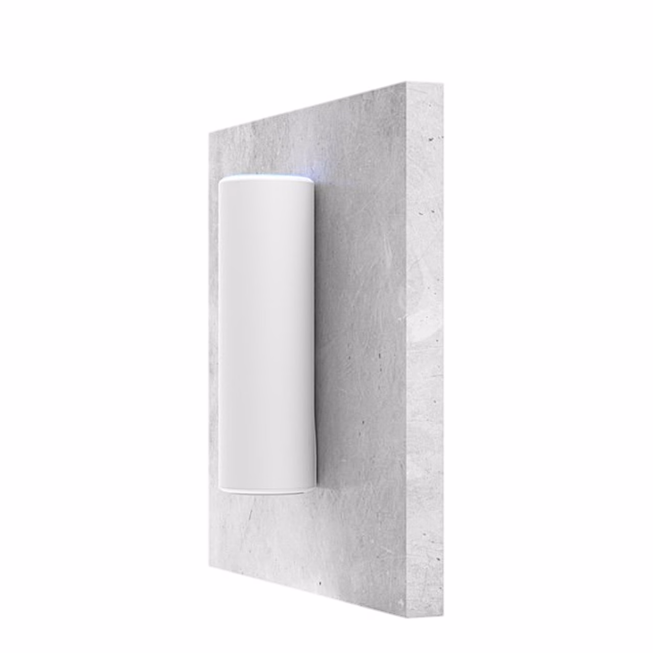 Ubiquiti UniFi U6-Mesh paigaldatuna betoonseinale püstasendis