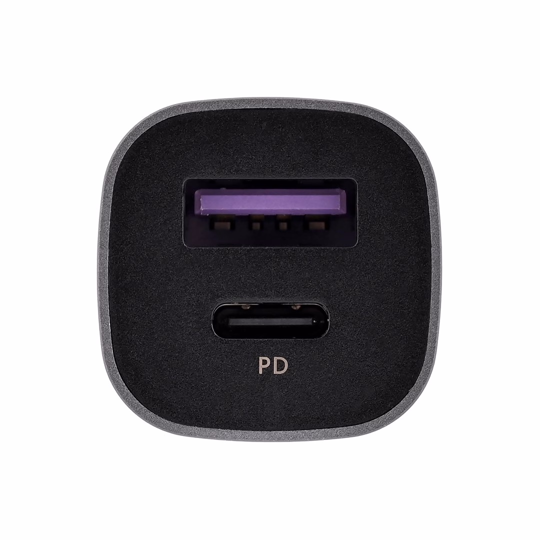 Autolaadija UGREEN 30780, USB-C ja USB-A, 24 W Power Delivery, hall (5)